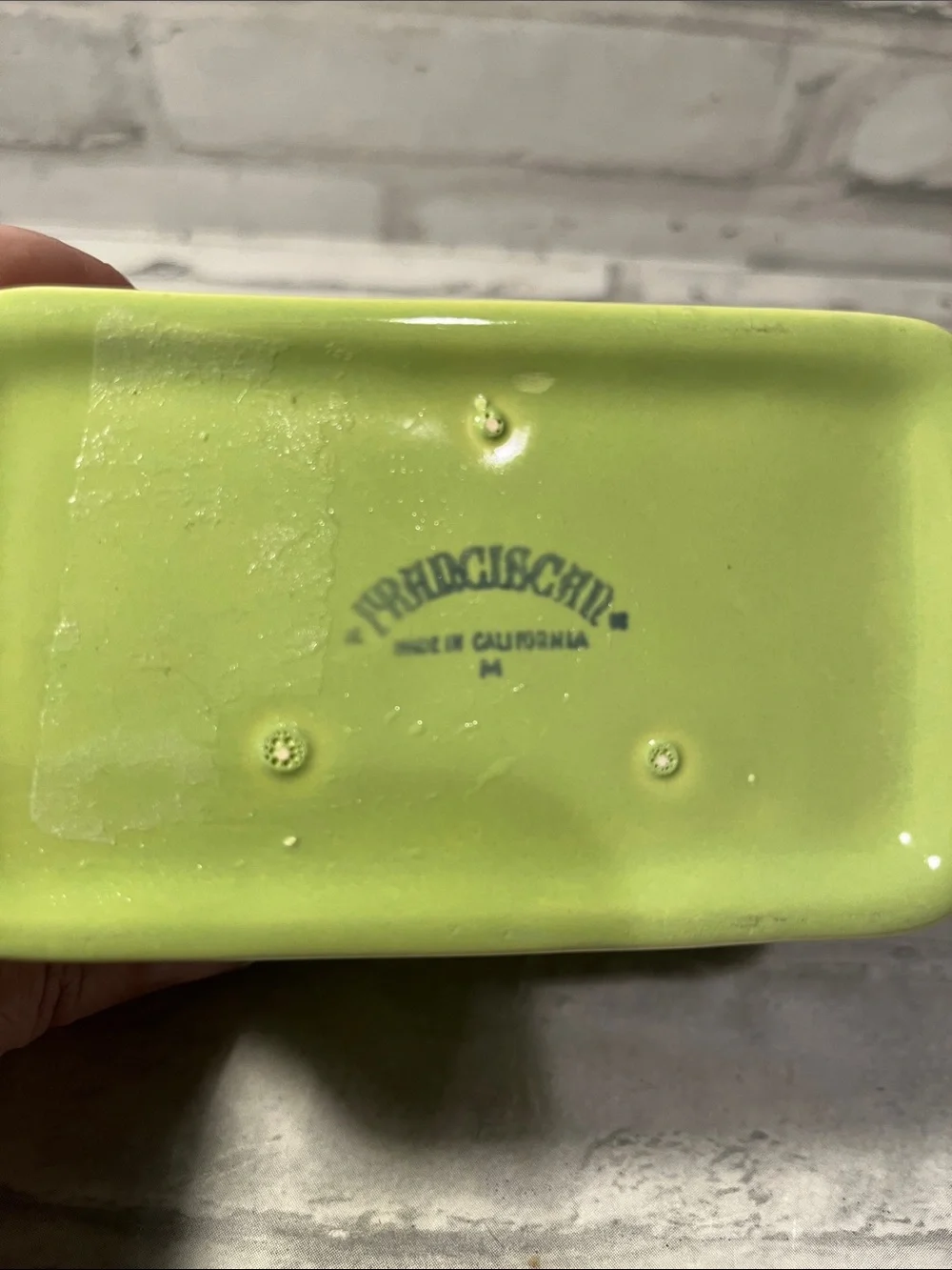 Franciscan glossy lime